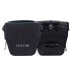 Waterproof Rear Pannier Bags - In Black Heavy Duty Canvas-CLEARANCE SALE