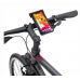 A Premium Quality Waterproof Smartphone Holder mounted on Handlebars - Made by Klickfix from Germany