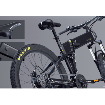 ETNA -A FOLDING Full Suspension SMART Electric Mountain Bike - 27.5 inch Wheels